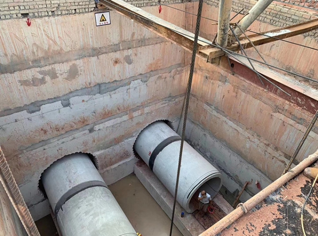 頂管現(xiàn)場(chǎng)施工